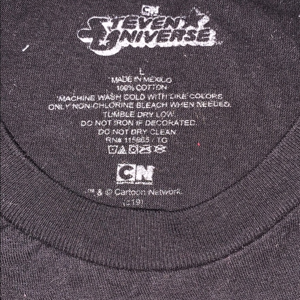 Black Steven Universe shirt L